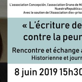 Rencontre littéraire avec Nancy Guzman Jasmen, le 8 juin 2019 à 15h30